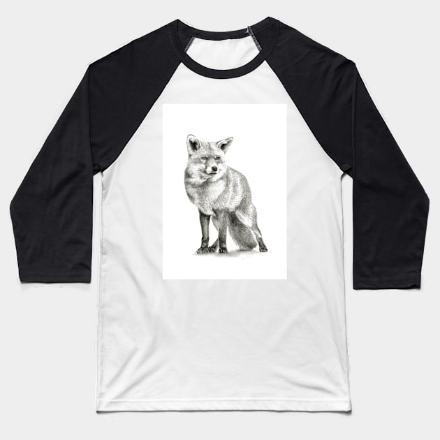 The Fox Baseball T-Shirt by art-koncept